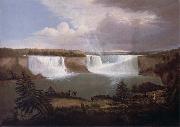 Alvan Fisher A General View of the  Falls of Niagara oil on canvas